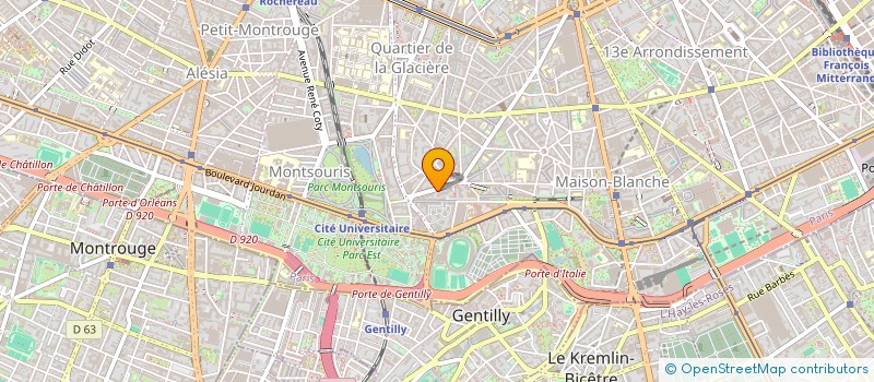 localisation de l'entreprise MADAME MIREILLE SAVIGNOL  PARIS