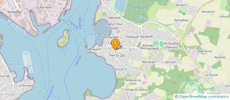 localisation de l'entreprise MADAME MIREILLE SEMRE à LOCMIQUELIC