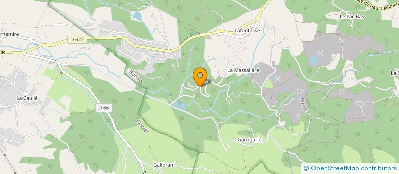 localisation de l'entreprise MADAME MIREILLE SEVERAC  BURLATS