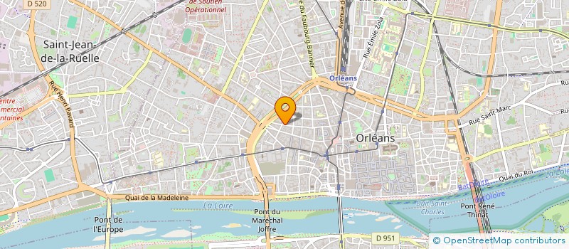 localisation de l'entreprise MADAME MIREILLE SORRIAUX à ORLEANS