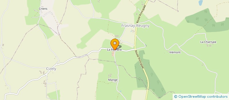 localisation de l'entreprise MADAME MIREILLE SOURD  FRASNAY-REUGNY