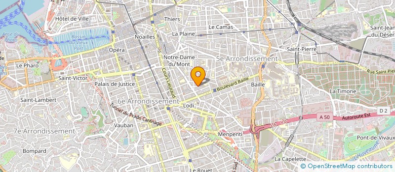 localisation de l'entreprise MADAME MIREILLE SPAGNOLO à MARSEILLE