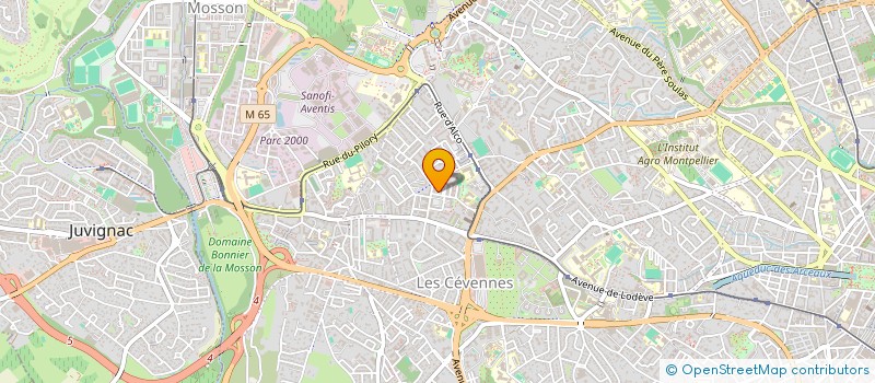 localisation de l'entreprise MADAME MIREILLE SPOLI à MONTPELLIER