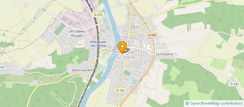 localisation de l'entreprise MADAME MIREILLE THORY à VILLENEUVE-SUR-YONNE