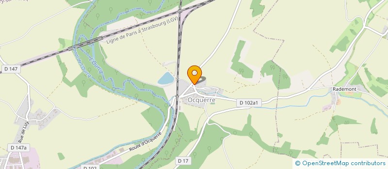 localisation de l'entreprise MADAME MIREILLE TOKI  OCQUERRE