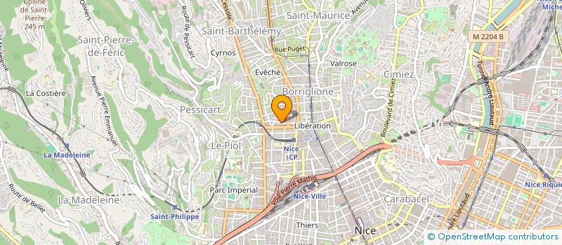 localisation de l'entreprise MADAME MIREILLE TOTOBESOLA à NICE