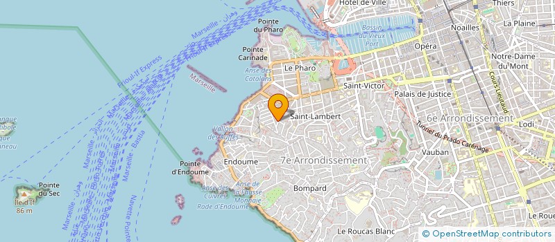 localisation de l'entreprise MADAME MIREILLE VACCA à MARSEILLE