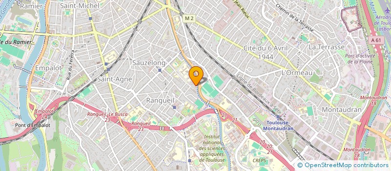 localisation de l'entreprise MADAME MIREILLE VIANA à TOULOUSE