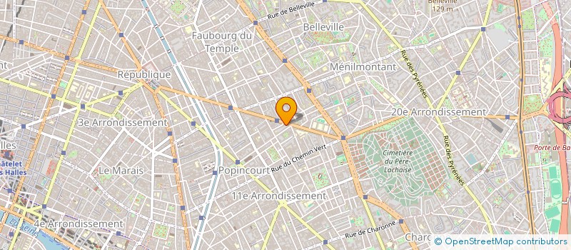 localisation de l'entreprise MADAME MIREILLE VITRY  PARIS