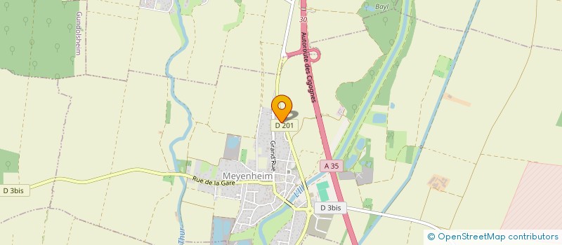 localisation de l'entreprise MADAME MIREILLE WINNLEN  MEYENHEIM