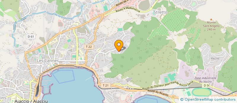 localisation de l'entreprise MADAME MIREILLE YOLANDE VARENNE à AJACCIO