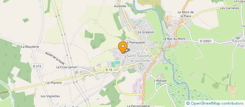 localisation de l'entreprise MADAME MIREILLE YONNET à ORGLANDES