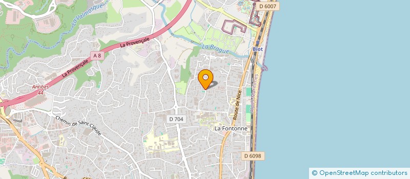 localisation de l'entreprise MADAME MIREILLENELLY ASZENFARB  ANTIBES