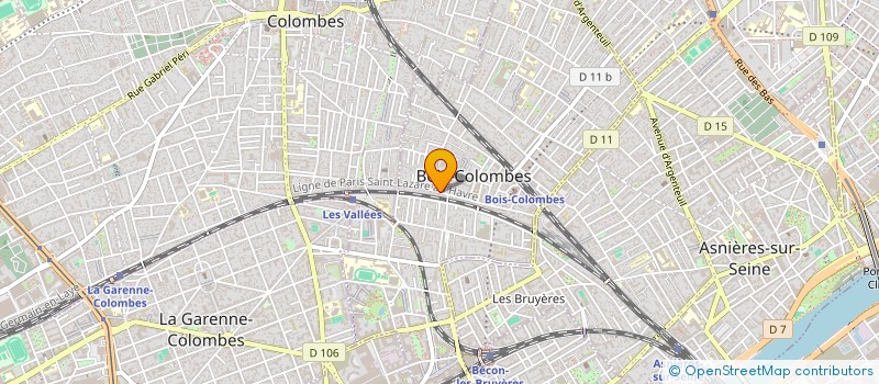 localisation de l'entreprise MADAME MIRELA PACURARIU à BOIS-COLOMBES