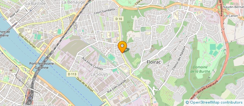 localisation de l'entreprise MADAME MIRELA ROSU  FLOIRAC