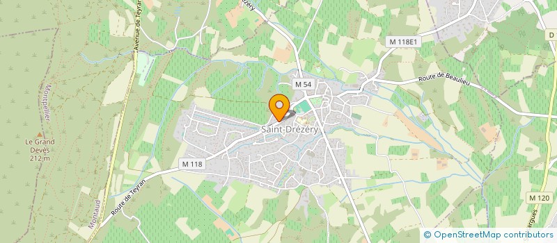 localisation de l'entreprise MADAME MIRELA VORNICU  SAINT-DREZERY