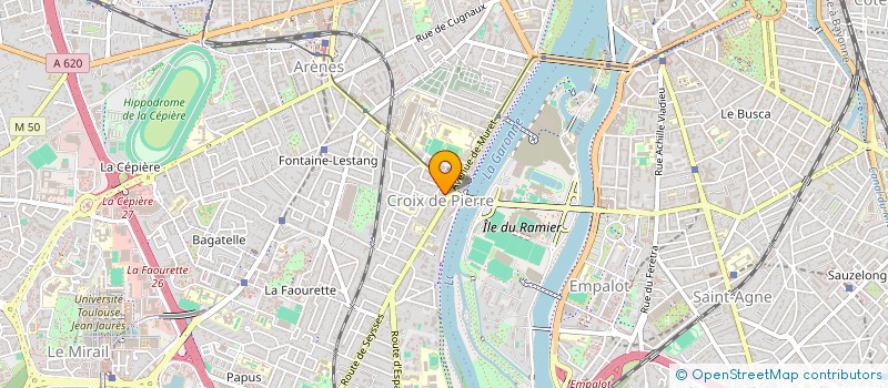 localisation de l'entreprise MADAME MIRELLA BELLIS à TOULOUSE