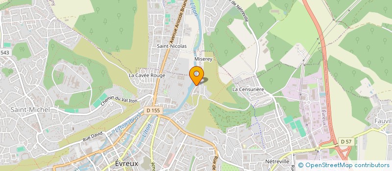 localisation de l'entreprise MADAME MIRELLA DINI  EVREUX