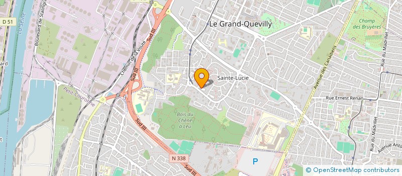 localisation de l'entreprise MADAME MIRELLA DUBOIS  LE GRAND-QUEVILLY