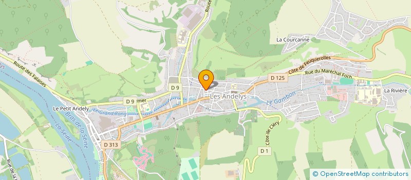 localisation de l'entreprise MADAME MIRELLA DUBUC  LES ANDELYS