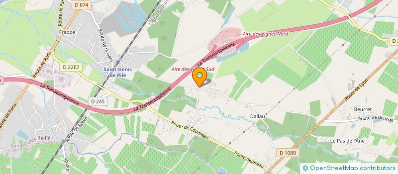 localisation de l'entreprise MADAME MIRELLA LATCHOUMANIN  SAINT-DENIS-DE-PILE