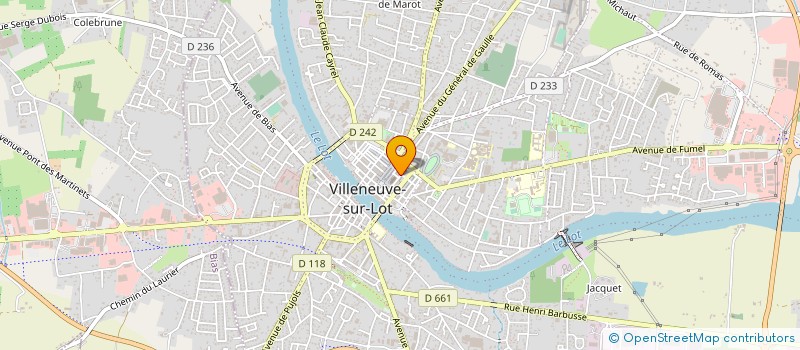 localisation de l'entreprise MADAME MIRELLA LIUZZO  VILLENEUVE-SUR-LOT