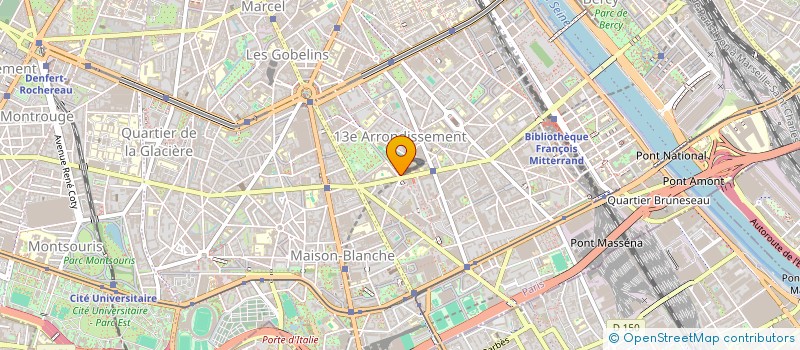 localisation de l'entreprise MADAME MIRELLA LONGO MAINES  PARIS