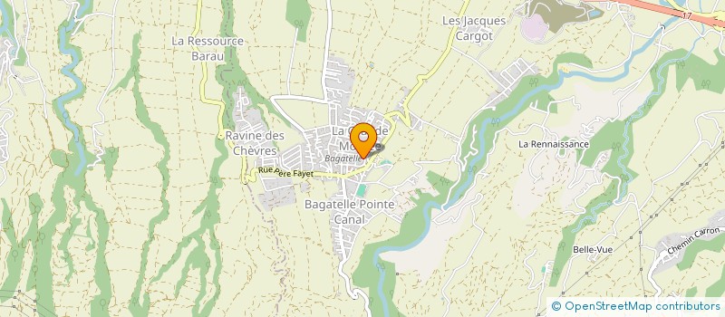 localisation de l'entreprise MADAME MIRELLA RUGEL  SAINTE-SUZANNE