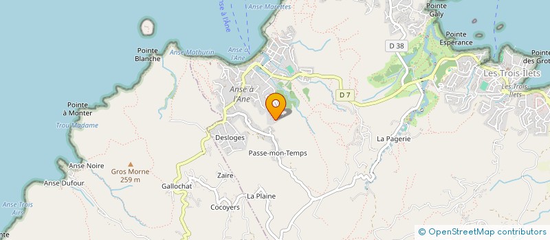 localisation de l'entreprise MADAME MIRELLA TOULA à LES TROIS-ILETS