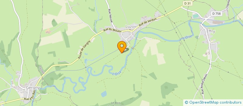 localisation de l'entreprise MADAME MIRELLA VAN STAVERDEN  HIRSON