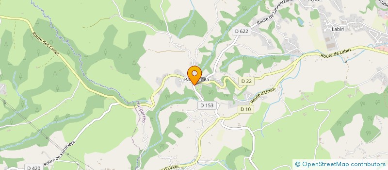 localisation de l'entreprise MADAME MIREN AROTCARENA  HASPARREN