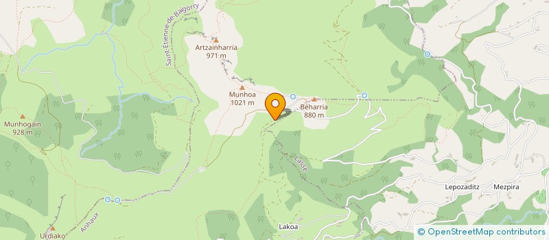 localisation de l'entreprise MADAME MIREN HARIGNORDOQUY  ANHAUX