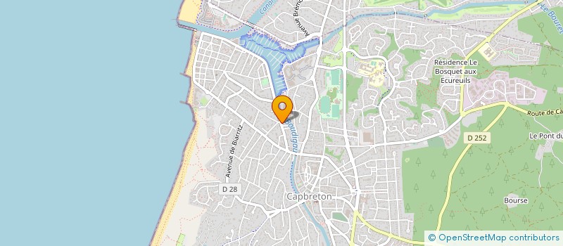 localisation de l'entreprise MADAME MIREN UHALDE  CAPBRETON