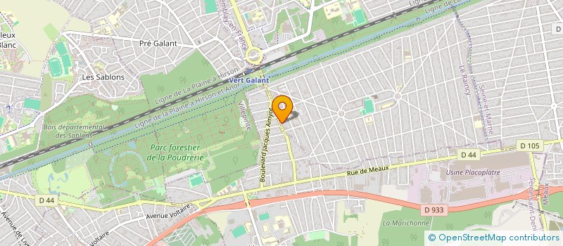 localisation de l'entreprise MADAME MIRENE YANSIEKAN à TREMBLAY-EN-FRANCE
