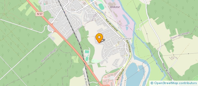 localisation de l'entreprise MADAME MIREYA DEL CARMEN GOMEZ  CHAVELOT