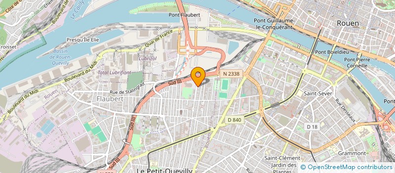 localisation de l'entreprise MADAME MIREYA MIFTAHOUDDINE  ROUEN