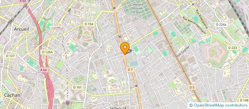 localisation de l'entreprise MADAME MIREYA SALOME BUENANO GOMEZ  VILLEJUIF