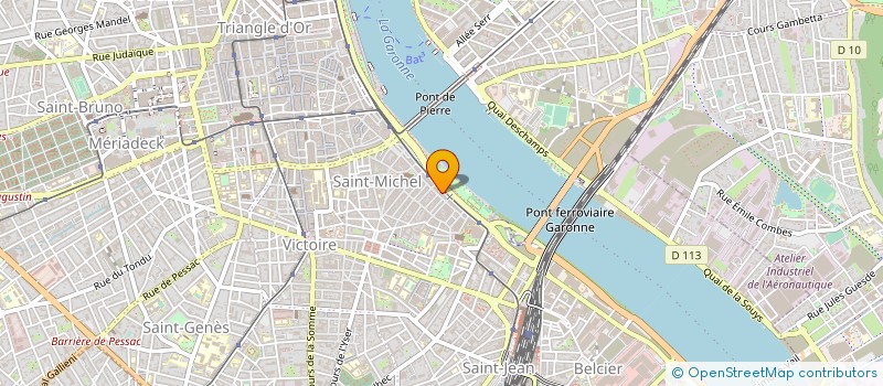 localisation de l'entreprise MADAME MIRGA SAVINO à BORDEAUX