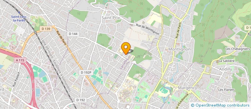 localisation de l'entreprise MADAME MIRIA FERNANDES à SAINT-PRIX