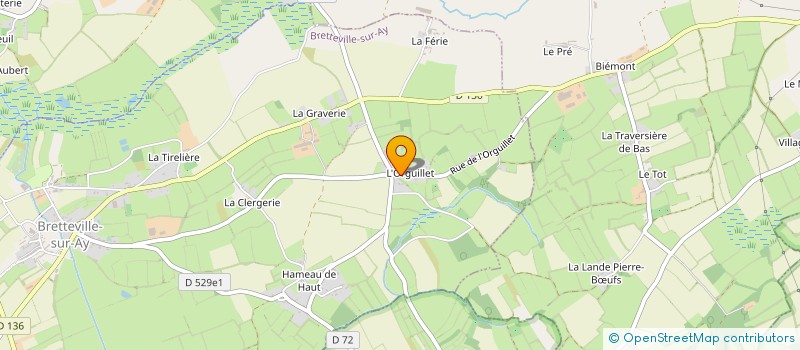 localisation de l'entreprise MADAME MIRIAM BAYER  BRETTEVILLE-SUR-AY