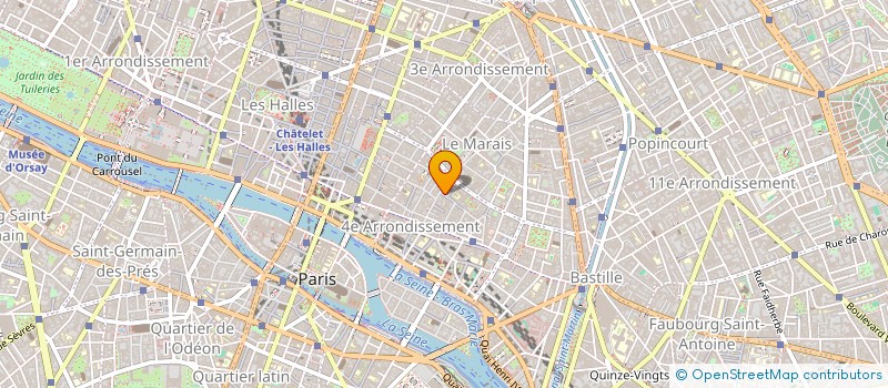 localisation de l'entreprise MADAME MIRIAM DE GONGORA SILVA  PARIS