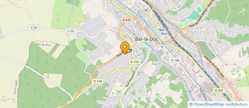 localisation de l'entreprise MADAME MIRIAM FOLDZ à BAR-LE-DUC