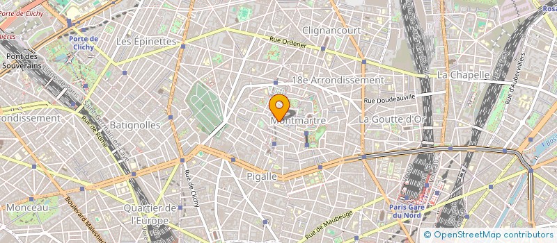 localisation de l'entreprise MADAME MIRIAM GONZALEZ ARCE  PARIS