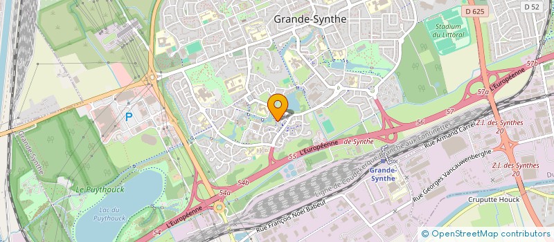 localisation de l'entreprise MADAME MIRIAM IZOUGARHANE  GRANDE-SYNTHE