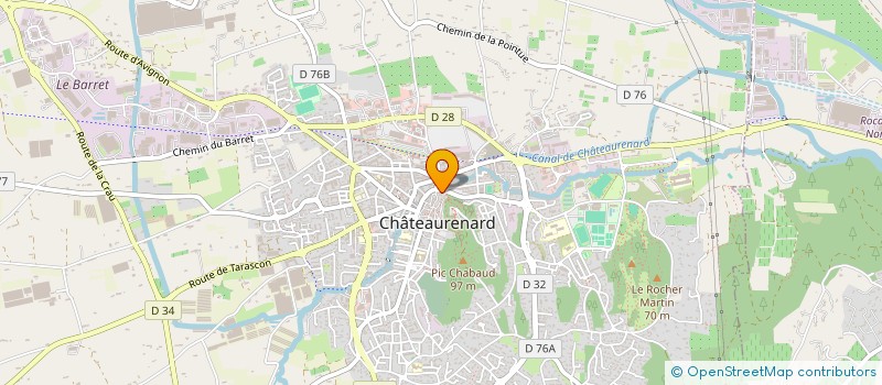 localisation de l'entreprise MADAME MIRIAM ROSERO PLUAS  CHATEAURENARD