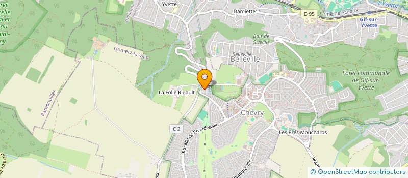 localisation de l'entreprise MADAME MIRIAM VAZ MENDES  GIF-SUR-YVETTE