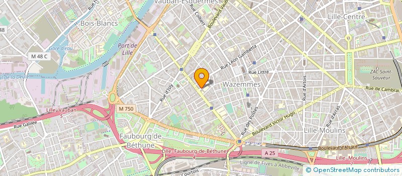 localisation de l'entreprise MADAME MIRIAME NOUIOUA à LILLE