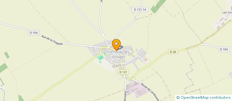localisation de l'entreprise MADAME MIRIAN SOARES OLIVIER FOITO à TREMBLAY-LES-VILLAGES