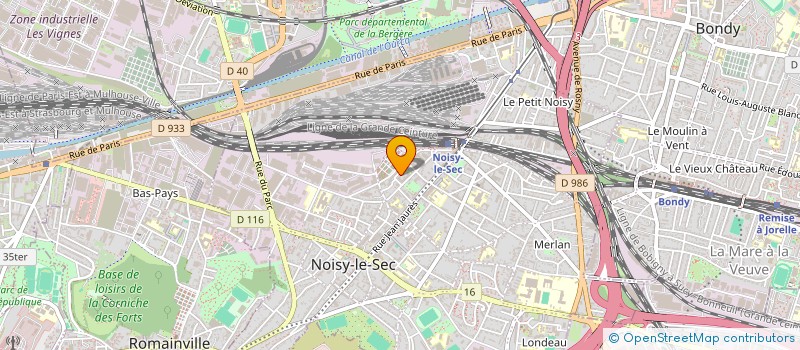 localisation de l'entreprise MADAME MIRIEM BOUMAHDI à NOISY-LE-SEC