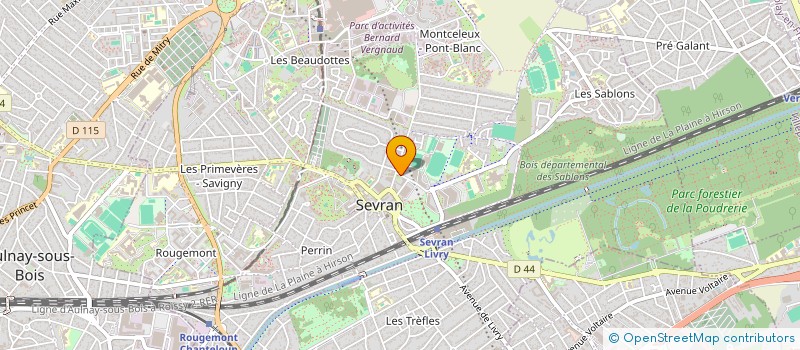 localisation de l'entreprise MADAME MIRIEM SOUIDI à SEVRAN